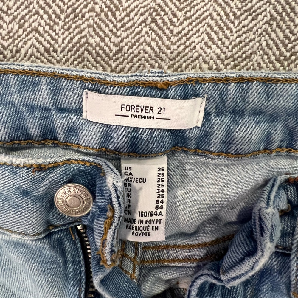 Forever 21 Light Blue Denim Jeans